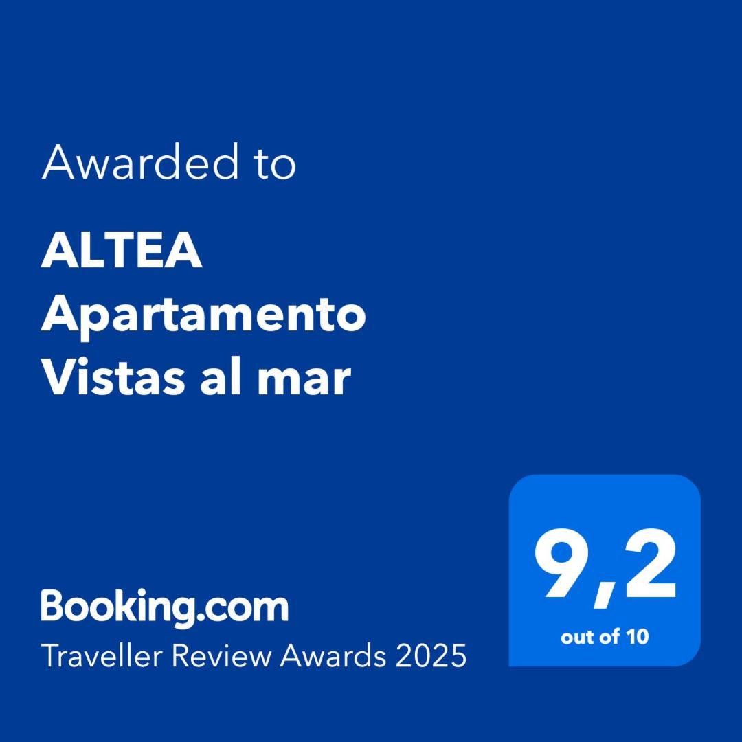 Altea Apartamento Vistas Al Mar エクステリア 写真